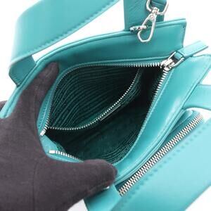Prada Leather Handbag NAPPA Green